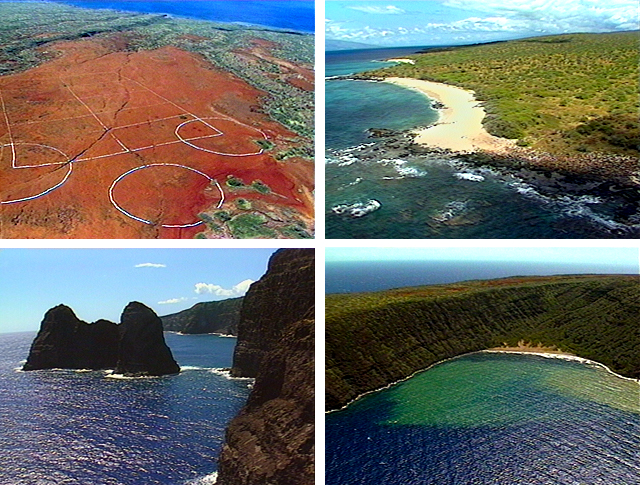 Kahoolawe, Hawaiian culture, Hawaiian geography, archaeology, aerial surveys, military, soil erosion