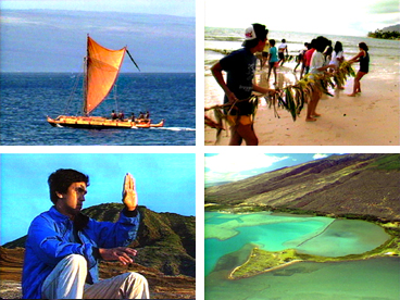 Hawaiian culture, fishponds, hukilau, fishing, navigation, sailing, Nainoa Thompson, Marion Kelly, Ray Kalili, Sam Kaai