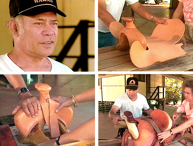 Leimana Kanahele, Hawaiian language, saddles, saddle-making, Hawaiian crafts, Kauai